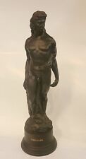 Rare Wedgwood Black Basalt Hercules Statue picture