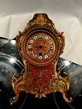 Rare Antique French Boulle Bracket Style Mantel Clock picture