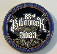 Daytona Beach Florida 82nd Annual Bike Week 2023 Challenge Coin picture