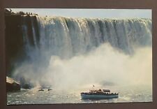 Canadian Horseshoe Falls Niagra Falls Maid of the Mist unposted Postcard picture