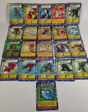 1999 Digimon Lot Of 21 Trading Cards Bandaid Monster Game Vtg Used See Pictures picture