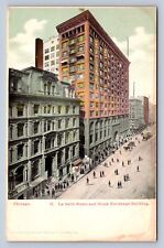 JH3/ Chicago Illinois Postcard c1910 Louis Sullivan Stock Exchange Building 47 picture