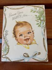 Vintage Greeting Card Baby picture