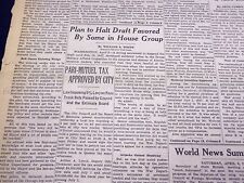 1946 APRIL 6 NEW YORK TIMES - PARI-MUTUEL TAX APPROVED BY CITY - NT 2294 picture