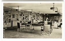 1920s RPPC OAKLAND CA SCOTTISH RITE TEMPLE FREEMASON LIBRARY~REAL PHOTO POSTCARD picture