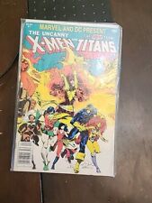 Marvel and DC Present The Uncanny X-Men and the New Teen Titans #1  Vintage 1982 picture