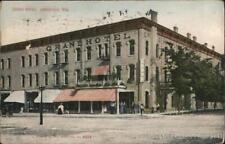 1909 Janesville,WI Grand Hotel Kropp Rock County Wisconsin Antique Postcard picture
