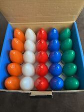 25 - c9  Outdoor christmas light replacement bulbs Red Blue Green Orange White picture