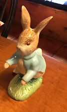 Beatrix Potter Figure Royal Doulton Peter Rabbit 1992 100th Anniversary  6 1/2” picture
