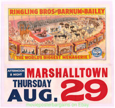 RINGLING BRO.'S AND BARNUM & BAILEY CIRCUS POSTER 1946 Orig. Ringling Brothers picture