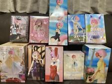 Re:ZERO Starting Life in Another World Figure Anime Goods lot of 11 Set sale ram picture