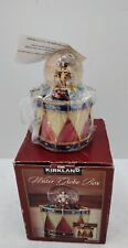 Vtg Kirkland Signature - Nutcracker Water Globe Box with Interchangable Top New picture