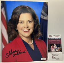 Gretchen Whitmer Signed 8x10 Photo Autographed Michigan Governor JSA COA 2028?  picture
