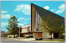 Westerville Ohio 1959 Postcard Westerville Methodist Church picture