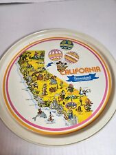 VINTAGE DISNEYLAND TRAY, Disneyland California tray, vintage souvenir, EUC picture
