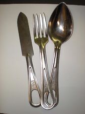 US GENUINE GI MILITARY MESS KIT UTENSIL SET - RECENT PRODUCTION - USED   picture