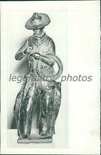 1939 Young Sculpture Mahonri M Rolling His Own Utah Original News Service Photo picture