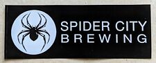 Spider City Brewing Company STICKER Decal Beer Micro Bend OR Oregon Large picture