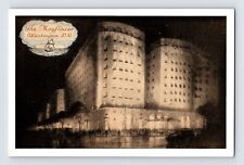 Postcard Washington DC Mayflower Hotel 1940s Unposted Chrome picture