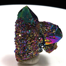 Rainbow Aura SPIRIT QUARTZ Cactus Crystal  AA892 picture