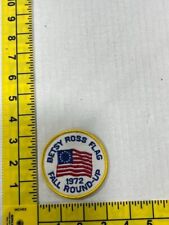 Boy Scouts of America Betsy Ross Flag Fall Round Up 1972 BSA Patch picture