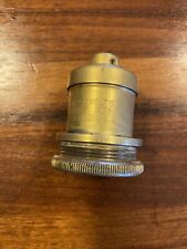 Antique Light Socket General Electric 1905 Railroad Subway Light With Holder picture