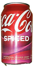 NEW & HOT Coca Cola SPICED RASPBERRY - 1x12oz Single Can with  BB 8/24 picture
