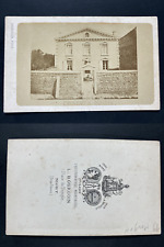 Bourgoin, France, Mougon, Vintage Convent cdv albumen print CDV, albumi print picture
