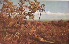 Flaming Foliage in the Poconos, Lookout at Hawthorne Inn, Mt. Pocono Postcard picture