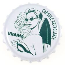 UHAINA FRANCE BEER * CROWN FRENCH BEER BOTTLE CAP * FOR COLLECTOR picture