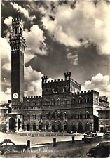 Picturesque View of The Palazzo Pubblico, Siena, Italy Postcard picture