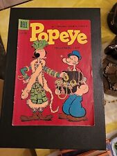 Vintage Jul-Sep 1959 Dell Comic Book Popeye #49 Trillionaire Lady picture