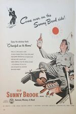 1947 Sunny Brook kentucky whiskey vintage ad seasons catch picture