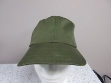 VINTAGE U.S MILITARY HAT ARMY FITTED OD GREEN BASEBALL CAP SIZE SMALL picture