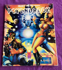 HEAVY METAL PRESENTS PSYCHOROCK GRAPHIC NOVEL 1977 3D Cover picture