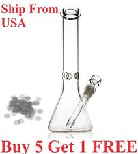 Wholesale 10 inch Glass Bong Smoking Water Pipe Bubbler Water Pipe 6 Screen . picture