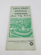 VTG You'll Enjoy Nashville Tennessee Music City USA Visitors Guide Map Brochure picture