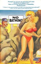 Comic Postcard If there's a law against bathing Pretty Lady B34 picture
