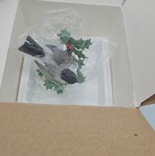 Lenox Female Black Capped Chickadee 1994 on Holly Exquisite MINT IN BOX picture