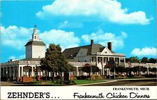 Vtg Frankenmuth Michigan MI Zehnder's Chicken Dinner Restaurant 1980s Postcard picture