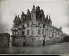 France, Château de Chenonceau, ca.1900, vintage print vintage print vintage print, print  picture