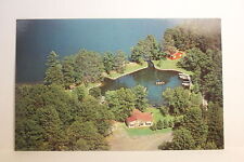 Postcard Pine Harbor Resort Spooner WI H21 picture