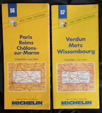 France Tourist Maps Michelin Numbers 56 & 57 (1991). picture