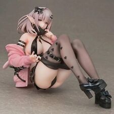 Sexy 💋 Pink Hair Anime Elf Girl 🍑 New 5 Inch Tall X 7 Inch Long Figure picture