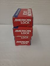 4-Pack American Lock A3200WO Padlock  Steel Alloy Plated Shackle, No Cylinder  picture