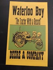 1920 John Deere Farm Advertising Waterloo Boy  picture