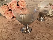 Vintage MacBeth-Evans American Sweetheart Ice Cream Bowls Chic Shabby Pretty picture
