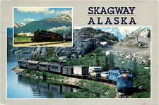 Skagway, Alaska, Klondike Gold Rush, history, town, nice place, lots Postcard picture