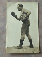 Antique James J. Jeffries Boxing Real Photo Postcard picture