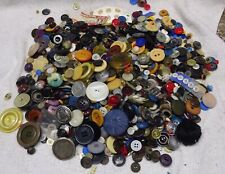 **Vintage - BUTTON LOT - ESTATE SALE purchase - over THREE (3) POUNDS + Lg ones picture